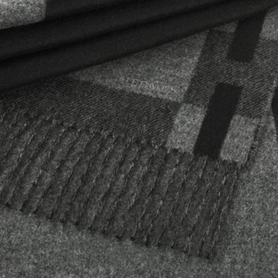 グレー - メンズ, ネクタイ・スカーフ・マフラー, マフラー＆カレ